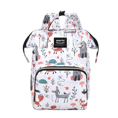 Fashion Oxford Shoulder Mother and Baby Bag Mami Outdoor with Baby Insulated Milk Storage Backpack Portable Storage