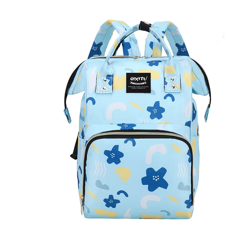 Fashion Oxford Shoulder Mother and Baby Bag Mami Outdoor with Baby Insulated Milk Storage Backpack Portable Storage