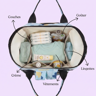Sac à Dos à Langer Bébé - Lili