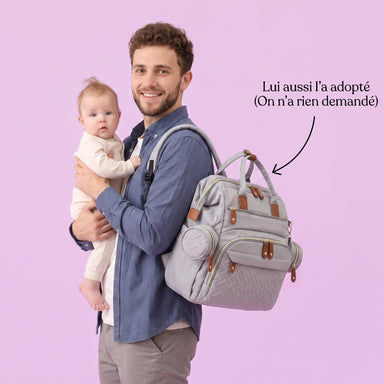 Sac à Dos à Langer Bébé - Nuage