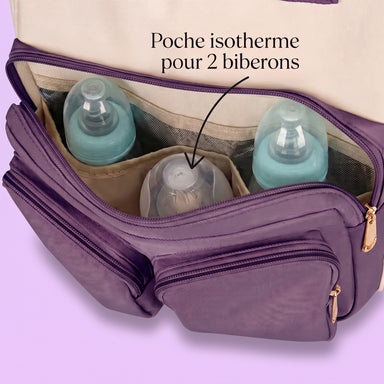 Sac à Dos à Langer Bébé - Guimauve