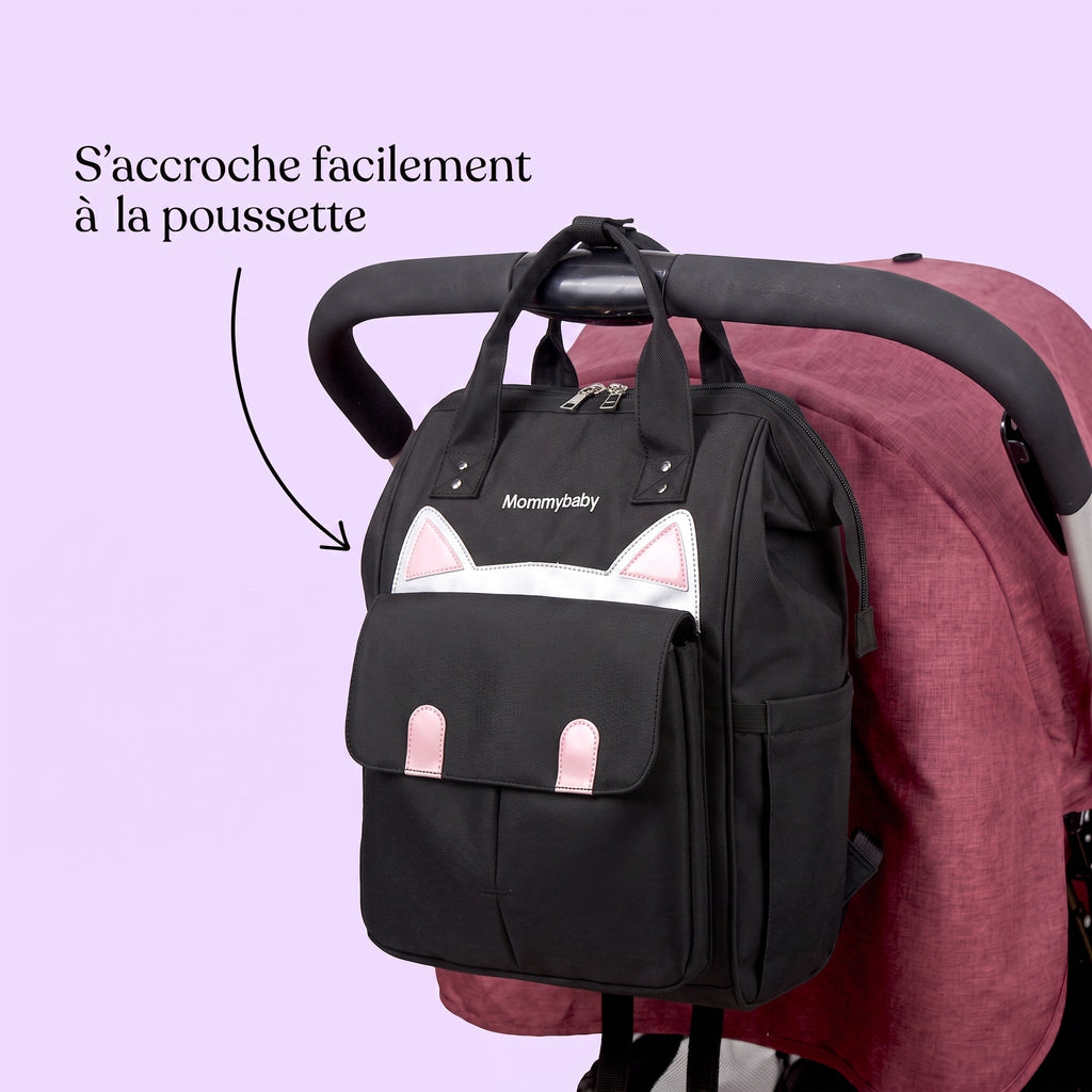 Sac à Dos à Langer Bébé - Minou