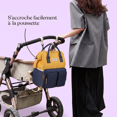 Sac à Dos à Langer Bébé - Guimauve