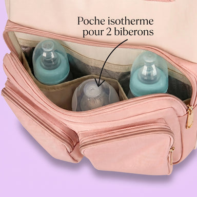 Sac à Dos à Langer Bébé - Pastel
